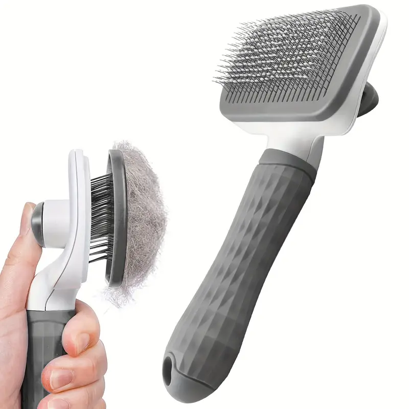 Easy Grooming Deshedding Massage Brush for Dogs and Cats